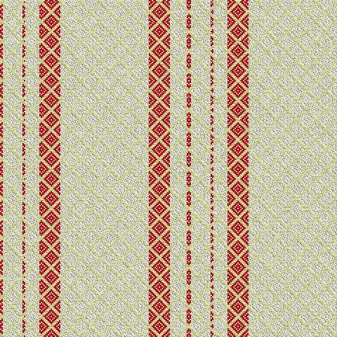 Fabric display of previous draft.