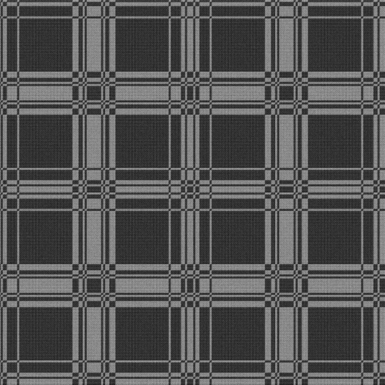 Fabric display of block-reversed double weave.