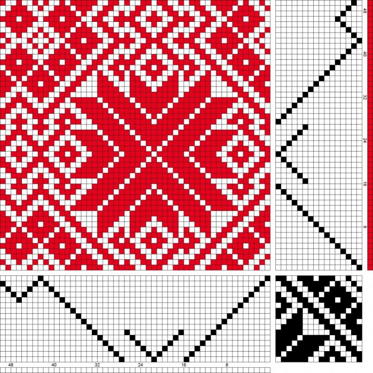 Hringavaðmál á 16 sköft og skammel, rofinn oddainndráttur