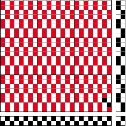 Þráðarbrekán 1/1 - tvöfalt ívaf