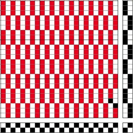 Þráðarbrekán 1/1 - þrefalt ívaf