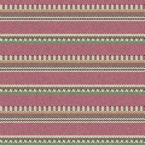 Efnisútlit á ívafsbrekáninu hér á undan