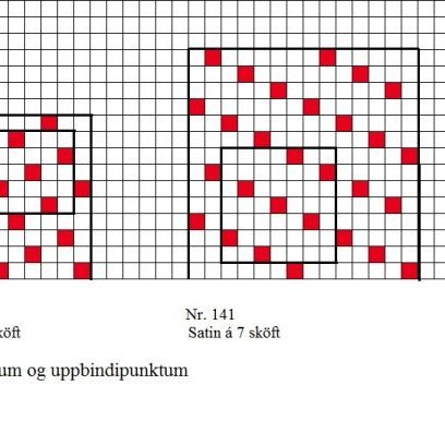 Kerfisbundin niðurröðun á uppbindipunktum fyrir ormeldúk