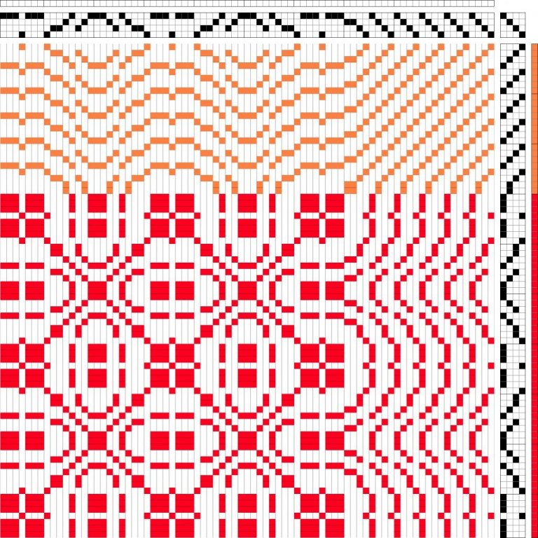 Profile draft for 4-block overshot.