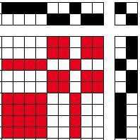 Profile draft for halvdrall (overshot).