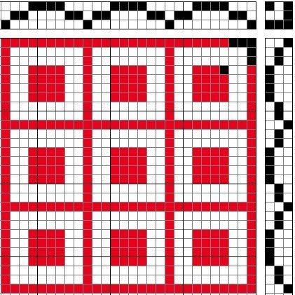 Four-block pattern.