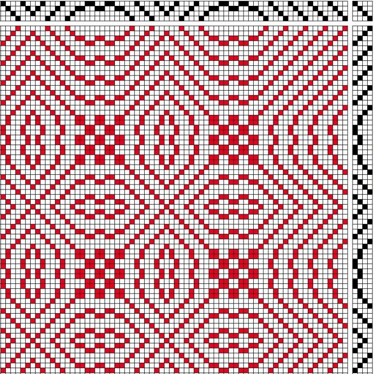Four-block pattern.