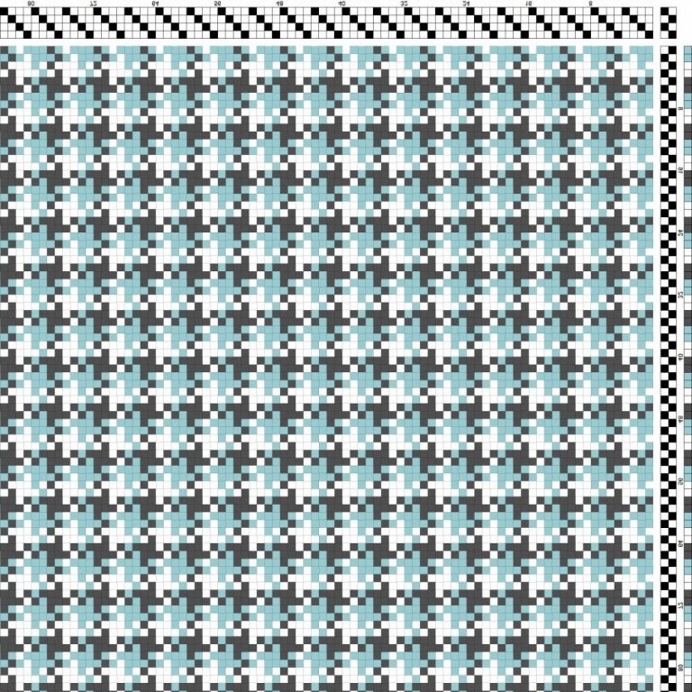 2/2/2 shadow weave in tabby in 3 colors.