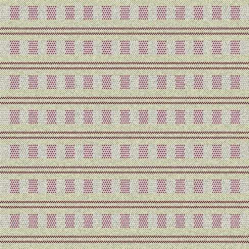 Fabric display of previous draft.