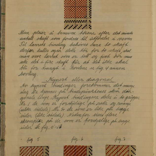 Úr gögnum Guðrúnar Jónasdóttur frá námsárunum 1938 - ´39