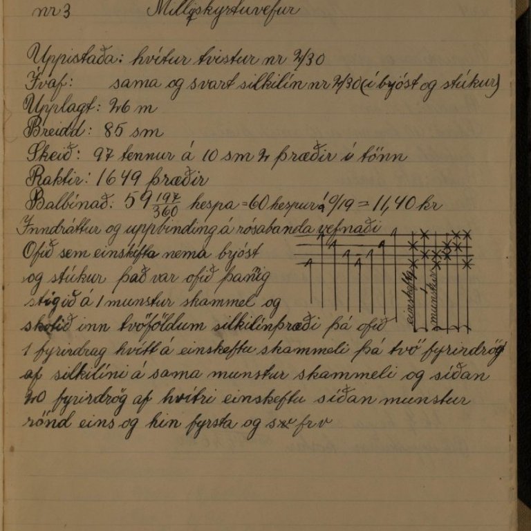 Úr elstu gögnum Guðrúnar Jónasdóttur, 1933 - 1934