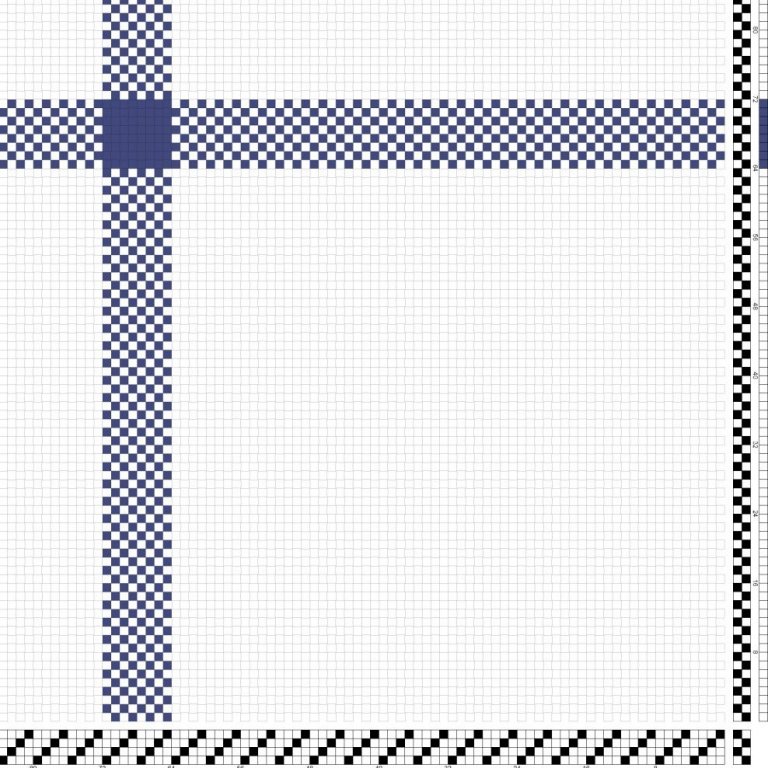 Einskeftuefni, hefðbundið í handklæði eða viskustykki
