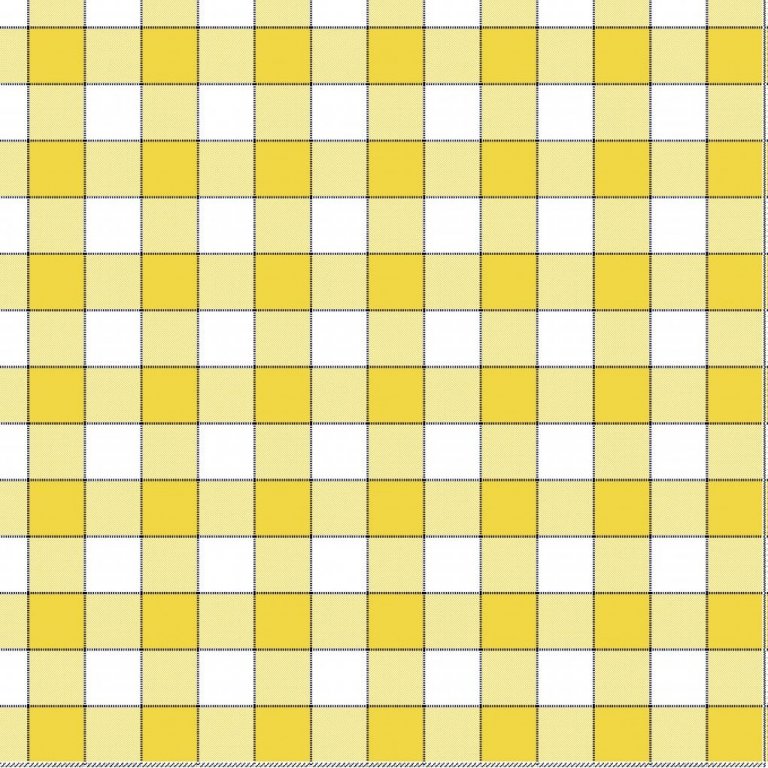 Heildarmynd af stykkjóttum eða köflóttum gluggatjöldum