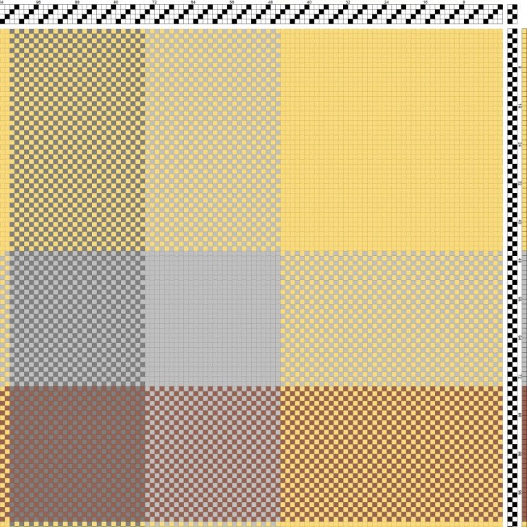 Kjólaefni í einskeftuvefnaði, úr bómull